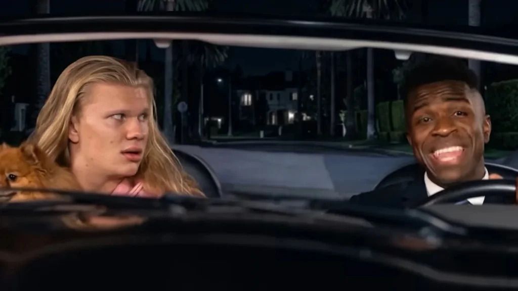 Haaland comenta meme que viralizou com Vini Jr.: “Gostei muito do vídeo” Haaland comenta meme que viralizou com Vini Jr.: “Gostei muito do vídeo”
