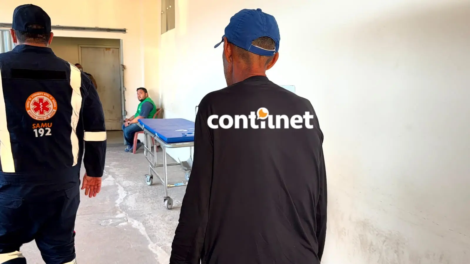 Idoso tem clavícula quebrada após entrar em luta corporal