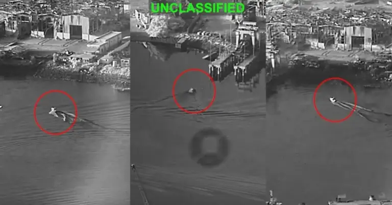 Vídeo mostra ataque dos EUA a submarino do Irã e à base de manutenção naval