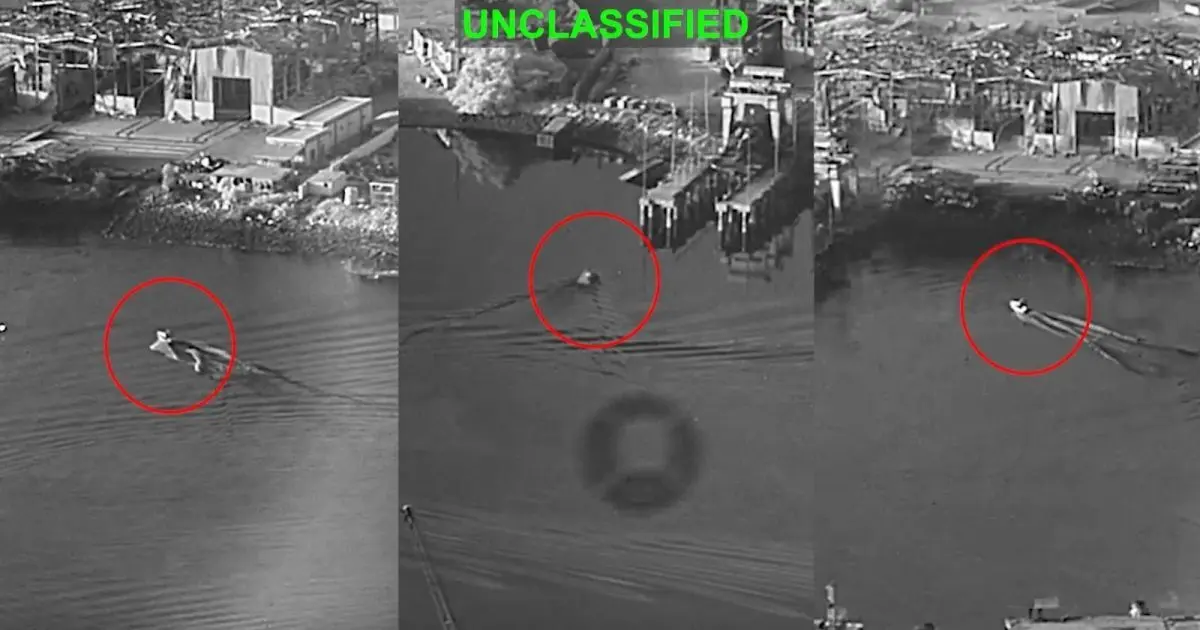 Vídeo mostra ataque dos EUA a submarino do Irã e à base de manutenção naval