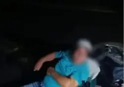 Motorista encontra motociclista dormindo sobre moto às margens de BR