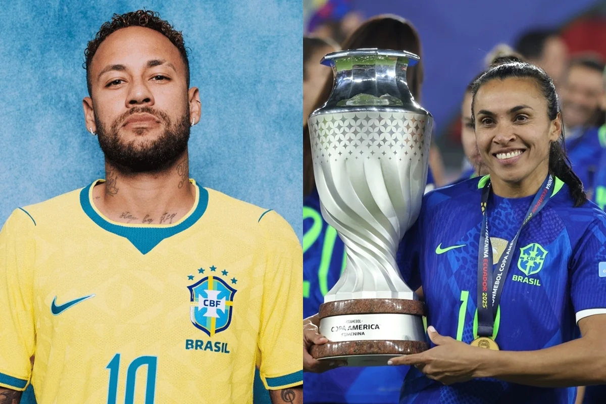 Comparação entre Marta e Neymar gera debate sobre convocações da Seleção