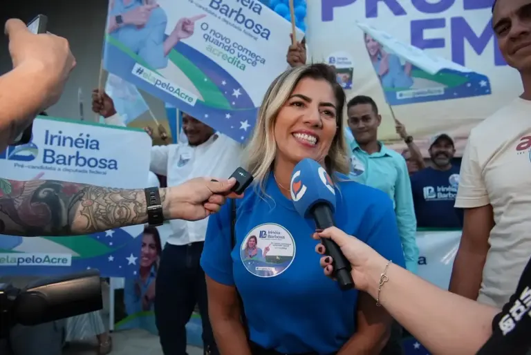 Irineia destaca sua trajetória na iniciativa privada e ressalta que pretende levar toda sua experiência para o mandato.