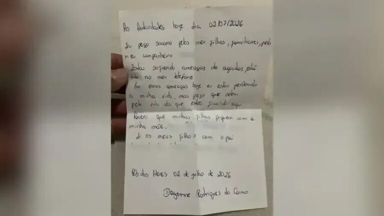 Ex-mulher de goleiro Bruno que desapareceu deixou carta e mencionou agiotas
