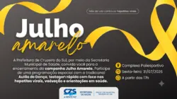Cruzeiro do Sul encerra campanha Julho Amarelo com ação no Complexo Esportivo