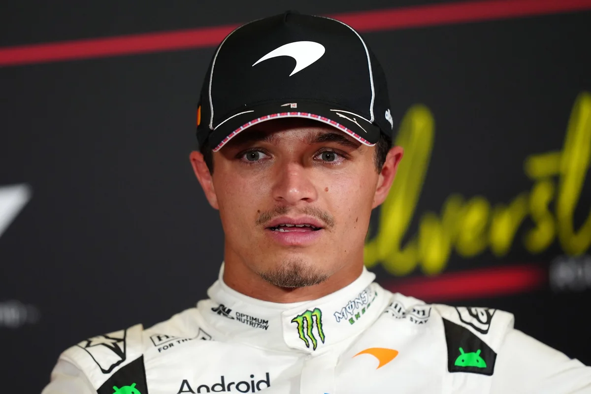 Lando Norris perde 10 posições no grid do GP da Bélgica após punição