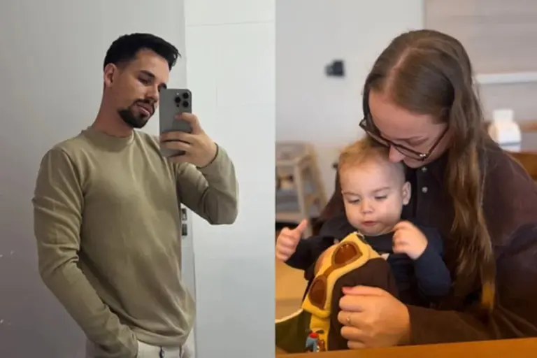 Filho de Isabel Veloso levará alianças no casamento do pai