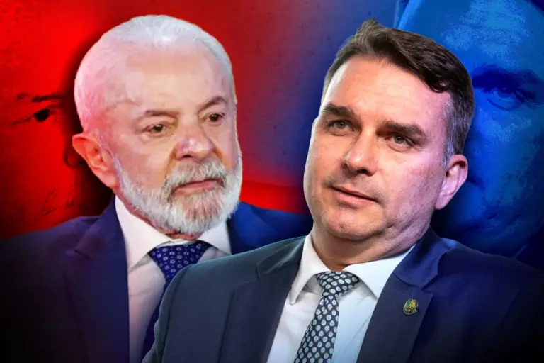 Rejeição de Flávio cresce e atinge 57% enquanto a de Lula cai para 50%, aponta pesquisa
