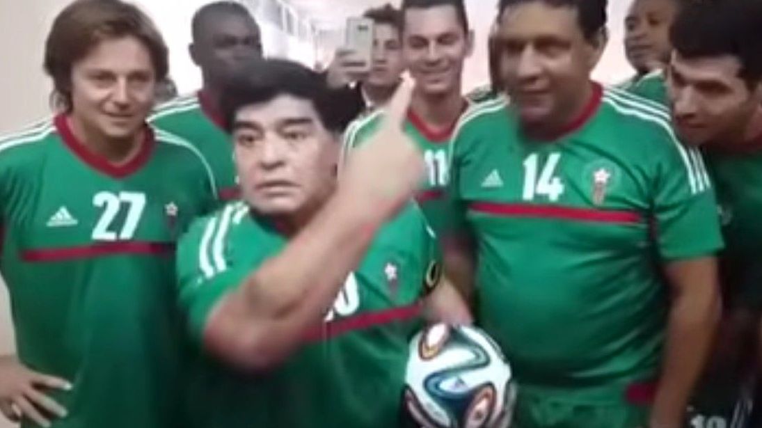 “A jugar”: jogo de Maradona em 2015 gerou meme viralizado na Copa de 2026 “A jugar”: jogo de Maradona em 2015 gerou meme viralizado na Copa de 2026