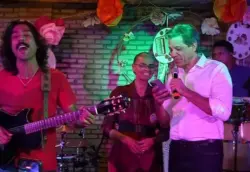 Haddad e Marina cantam Gilberto Gil durante evento no interior de SP
