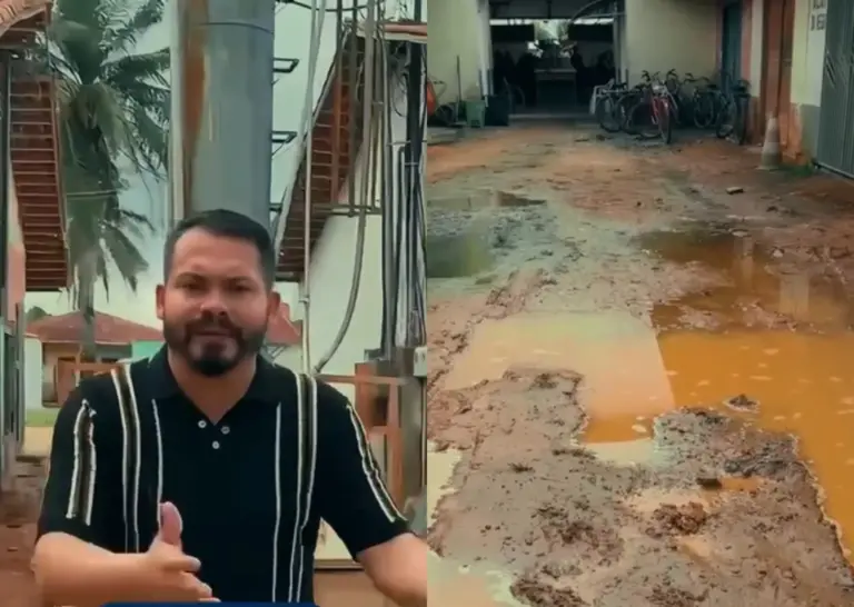 Vereador Maycon denuncia situação da Feira dos Colonos, em Sena