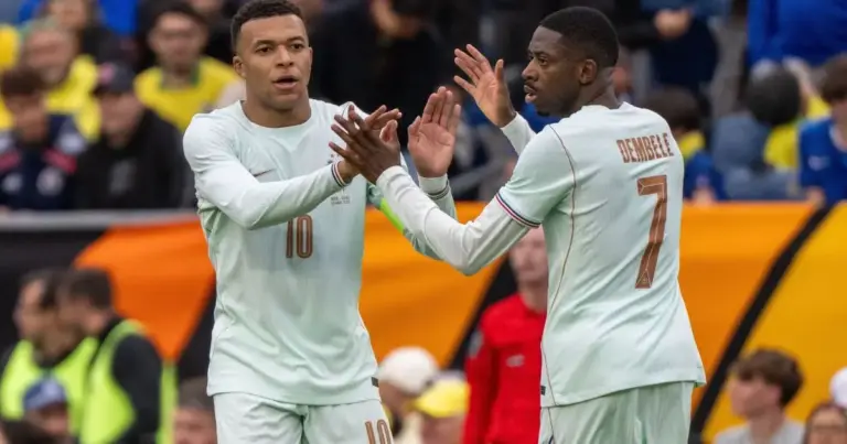 Mbappé e Dembélé se aproximam de recorde histórico em Copas do Mundo