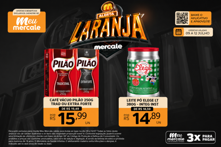 Alerta Laranja Mercale terá quatro dias de ofertas em Rio Branco