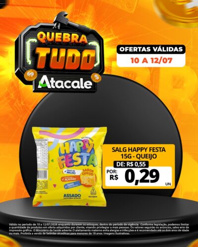 Quebra Tudo Atacale chega com ofertas imperdíveis e economia de verdade