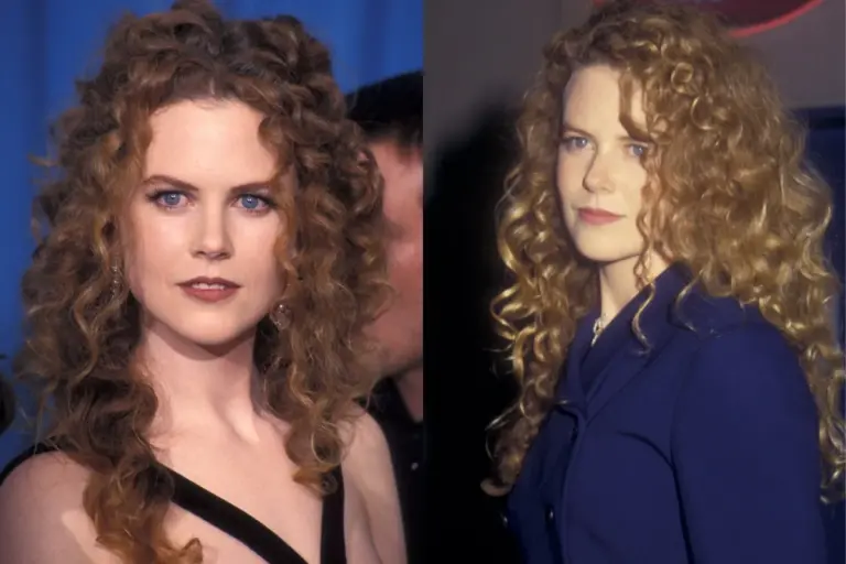 Nicole Kidman surge com cabelo natural em viagem e encanta com cachos livres