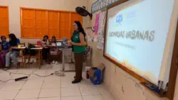 No Acre, prefeitura promove palestra sobre queimadas urbanas em escola