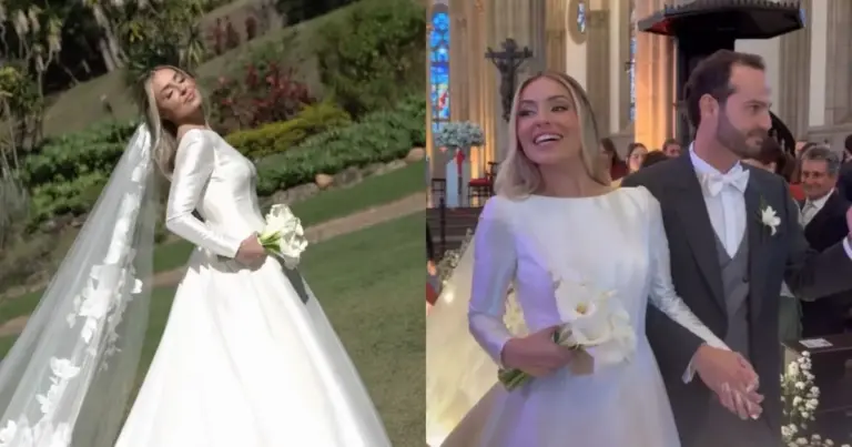 Vencedora do BBB 19, Paula Sperling se casa em cerimônia luxuosa