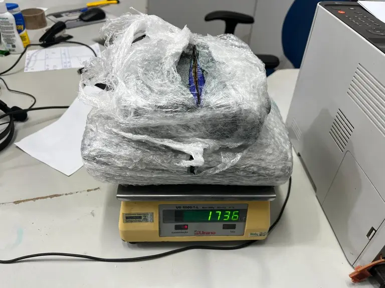 Skunk foi apreendido em encomenda nos Correios