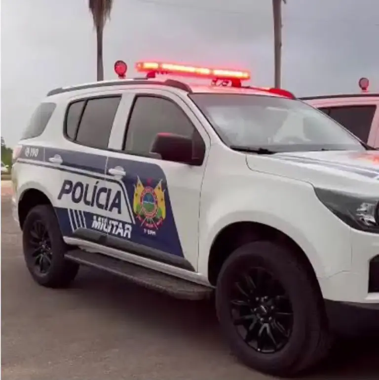 Guarnição foi acionada para atender uma ocorrência de violência doméstica e ameaça