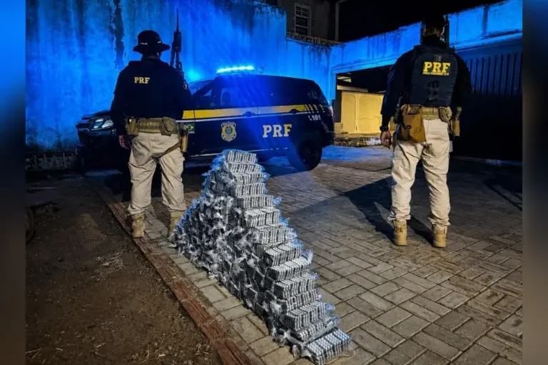 PRF realiza maior apreensão de “rebite” do ano com mais de 93 mil comprimidos
