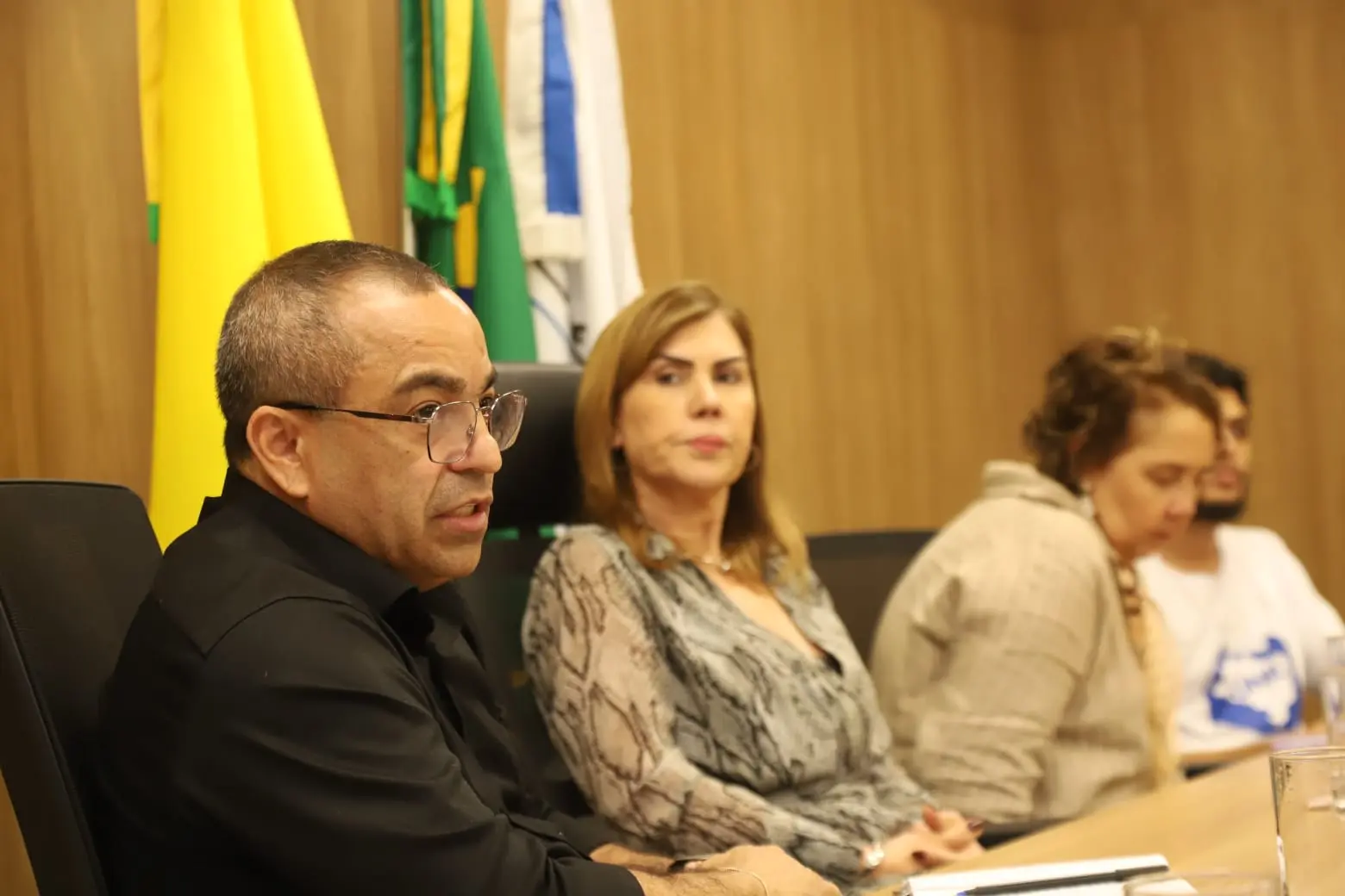 O encontro aconteceu nesta segunda-feira