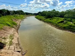 Rio Iaco registra apenas 1,44 metro em Sena Madureira; tendência é de queda