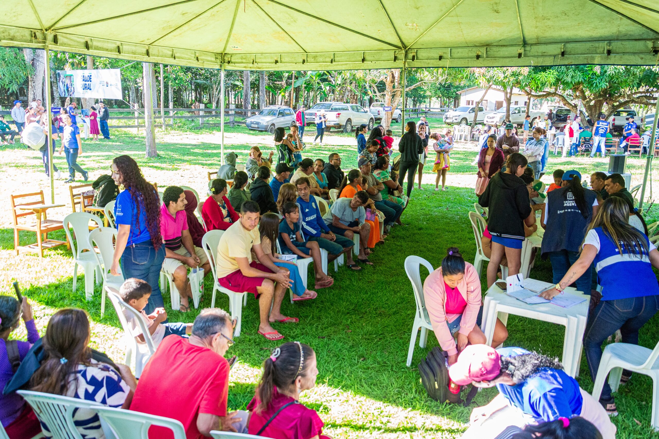 Saúde Rural realiza mais de 3,5 mil atendimentos em assentamento de Rio Branco