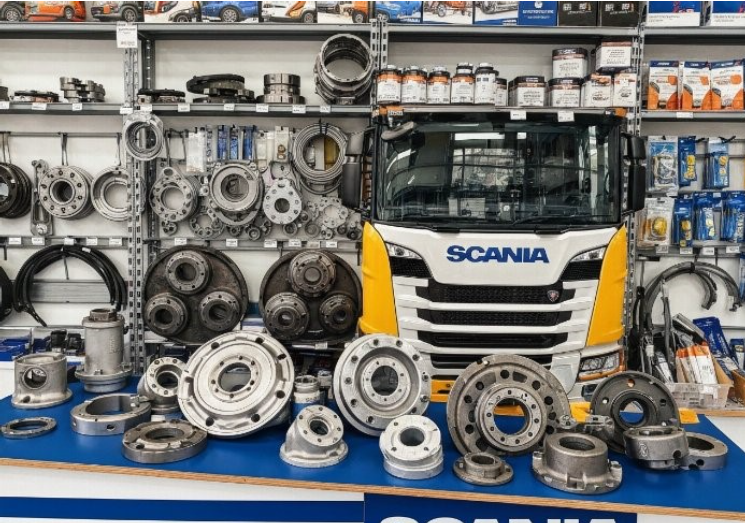 Inovação e sustentabilidade transformam mercado de peças Scania