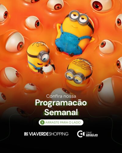 Via Verde Shopping recebe nova programação do Cine Araújo