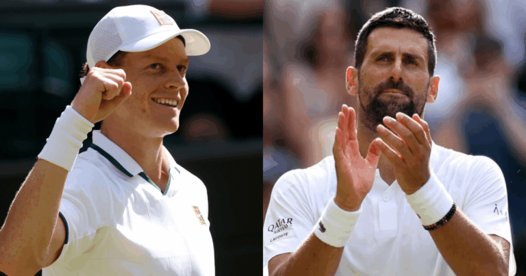 Sinner x Djokovic: horário e onde assistir à semifinal de Wimbledon