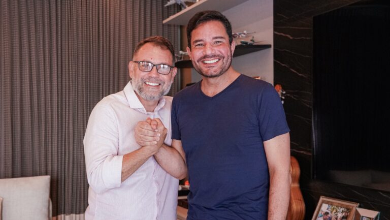 “Sempre caminhamos e estaremos juntos”, diz Alysson em encontro com Gladson