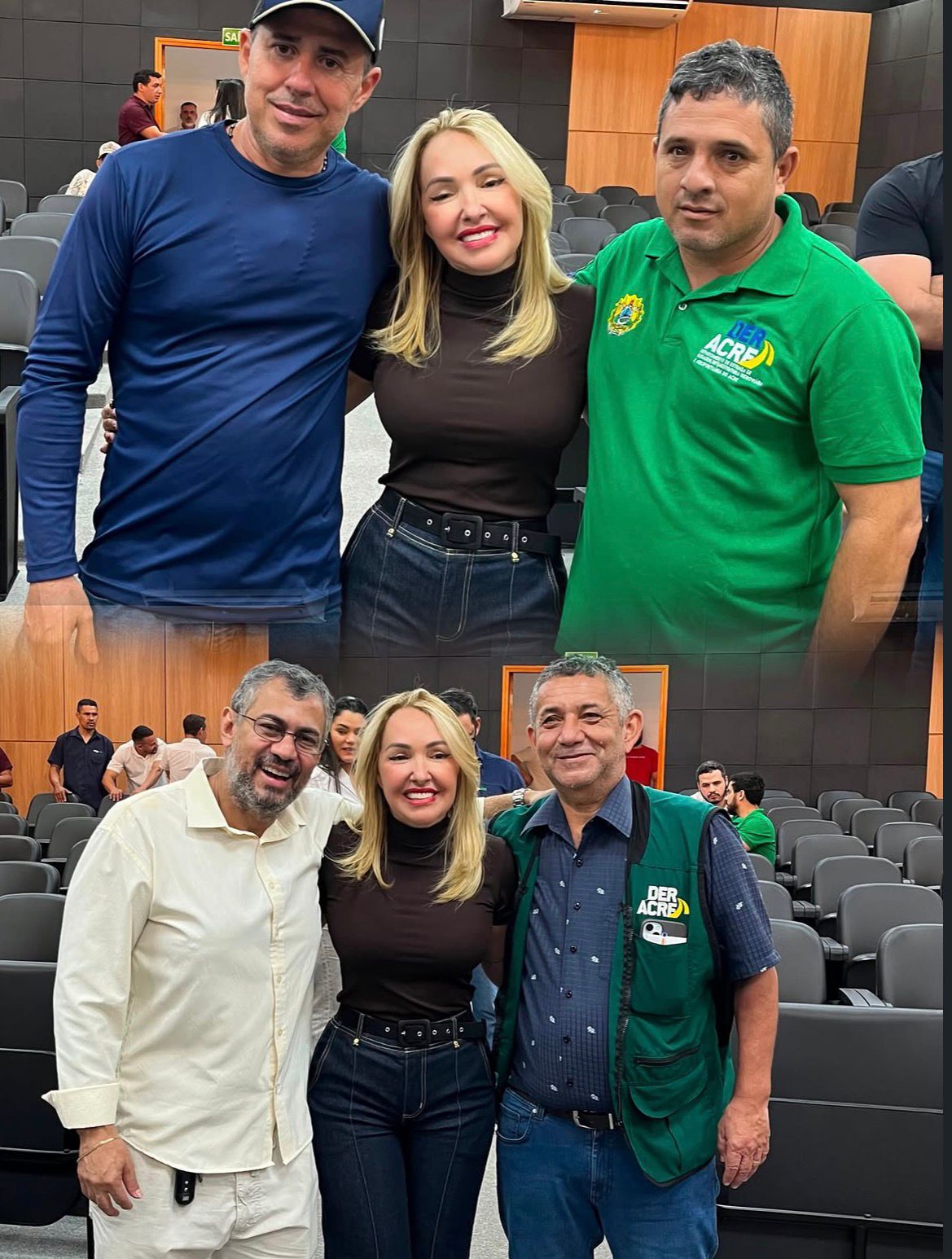 No texto, ela relembrou os 14 anos de trabalho como servidora pública e fez uma homenagem aos colegas | Foto: Reprodução