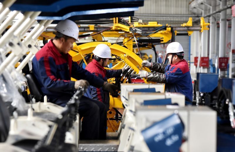 Atividade industrial da China tem melhor trimestre desde 2020, mostra PMI Atividade industrial da China tem melhor trimestre desde 2020, mostra PMI