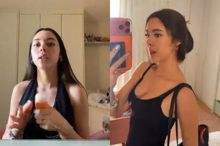 Tiktoker é criticada após postar vídeo se arrumando para enterro da avó