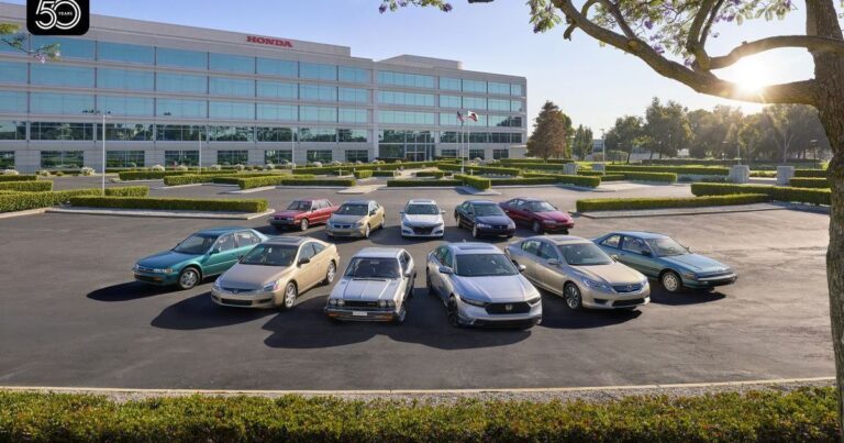 Honda Accord celebra 50 anos e acumula mais de 15 milhões de unidades Honda Accord celebra 50 anos e acumula mais de 15 milhões de unidades