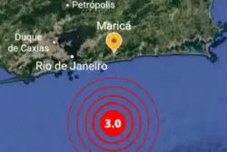 Tremor de terra de magnitude 3.0 é registrado no litoral de Maricá (RJ)