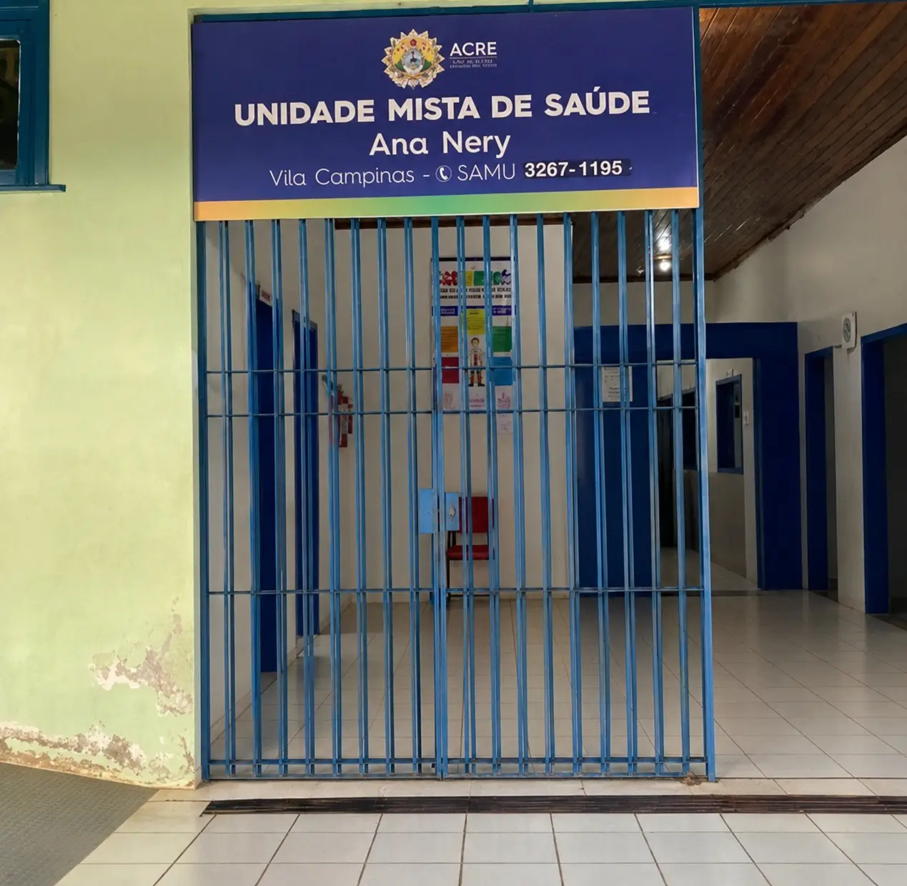 Reforma da Unidade Ana Nery é paralisada por 120 dias no Acre