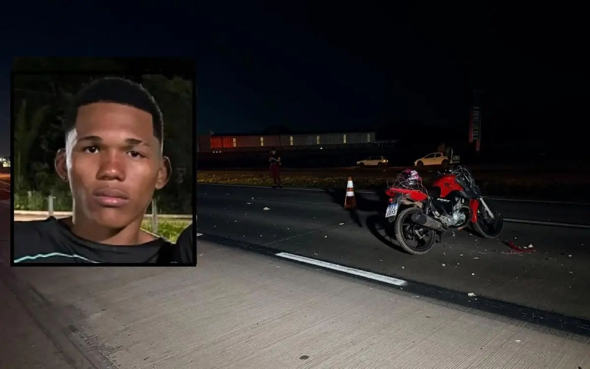 Jovem de 19 anos morre após atingir boi que atravessou a BR-364