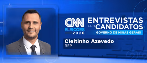 CNN entrevista Cleitinho Azevedo, candidato ao governo de MG; assista