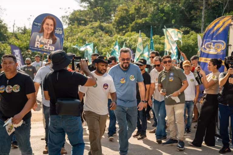 Alan destacou que a melhoria da mobilidade urbana está prevista em seu plano de governo