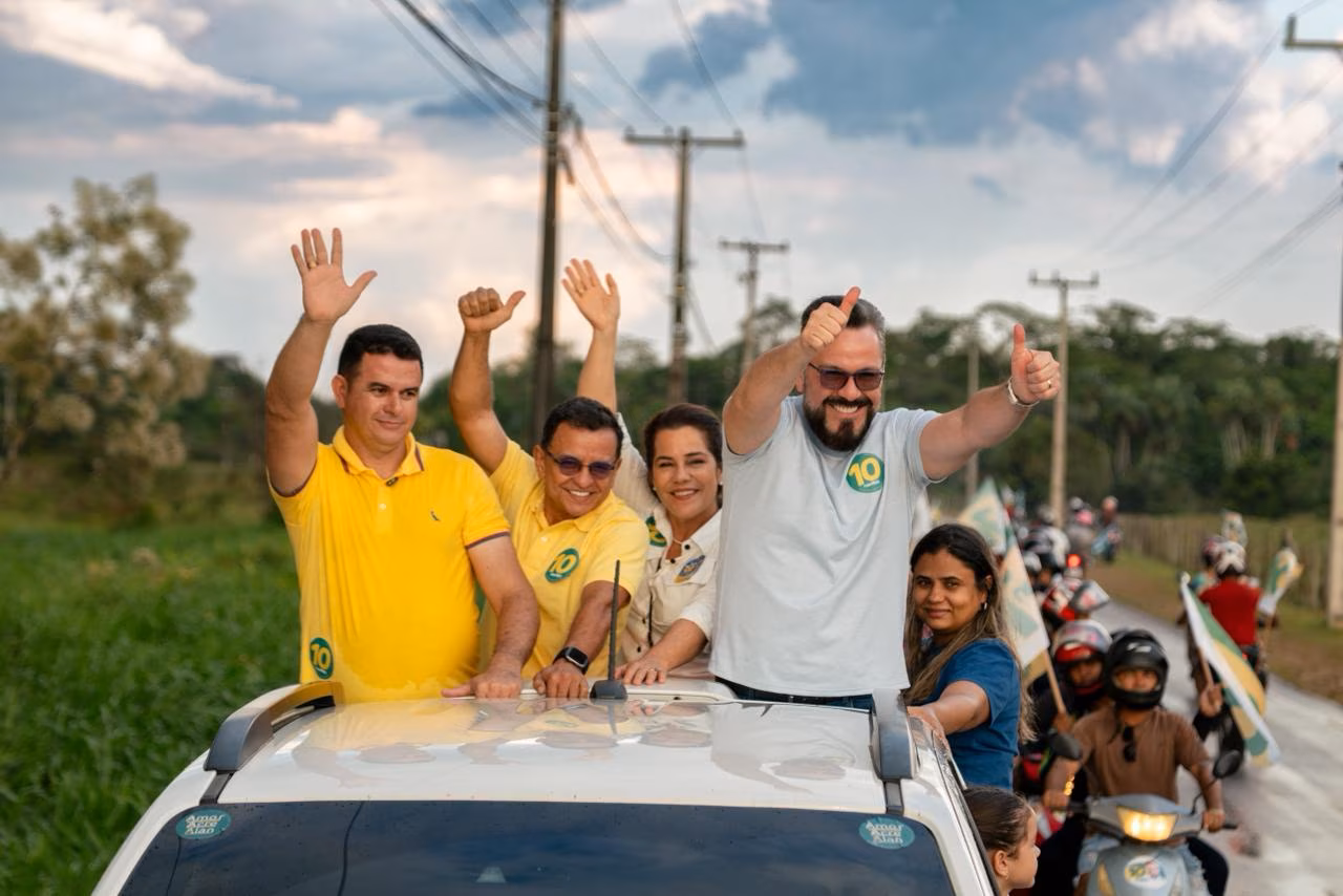 Carreata de Alan percorre Mâncio Lima e termina com inauguração da Casa 10