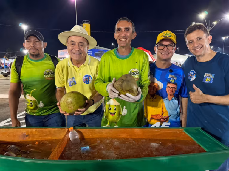 o trio esteve com produtores, lideranças e apoiadores,