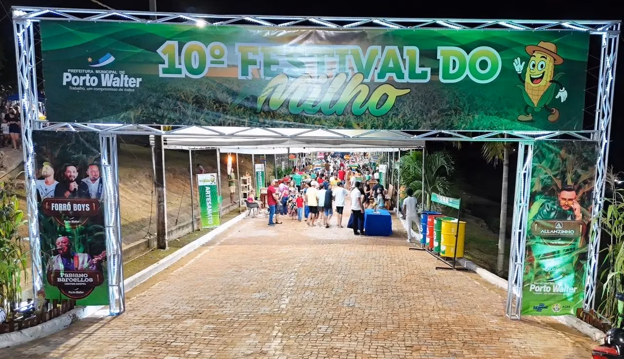 Prefeitura de Porto Walter adia Festival do Milho 2026