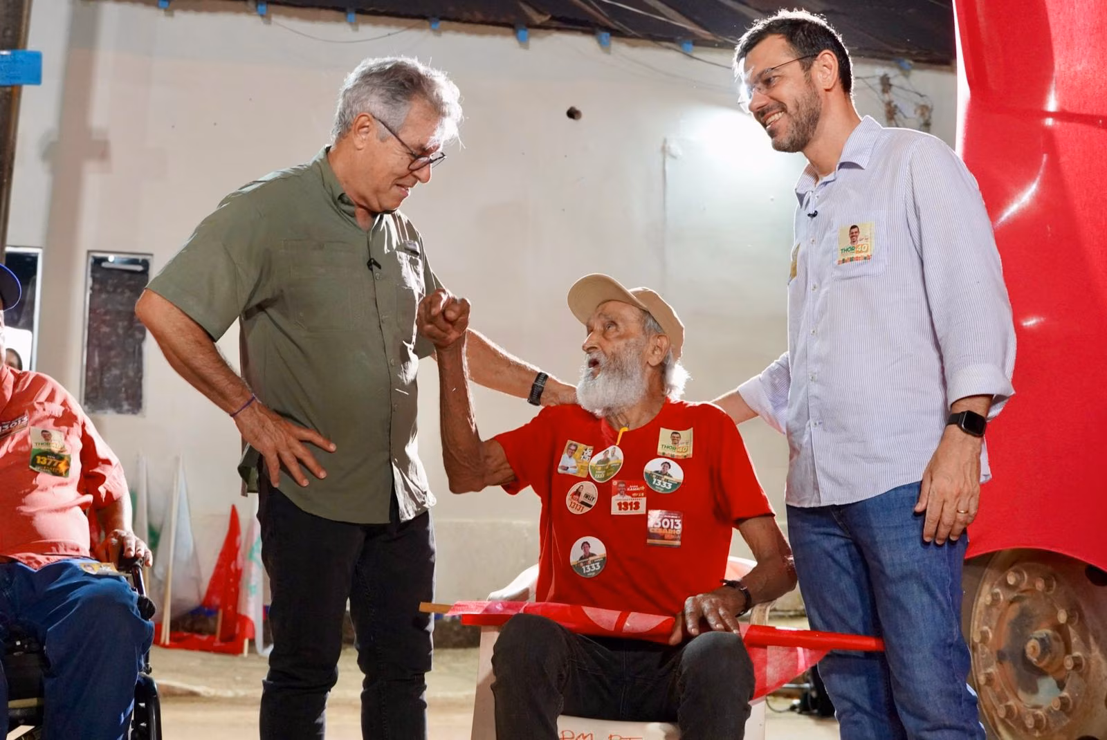 Ao encerrar sua fala, Thor fez uma defesa enfática do legado das forças de esquerda no estado