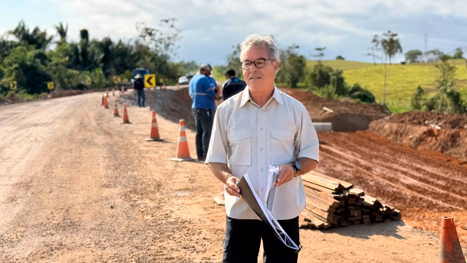 Jorge Viana percorre BR-364 e destaca melhorias no Juruá