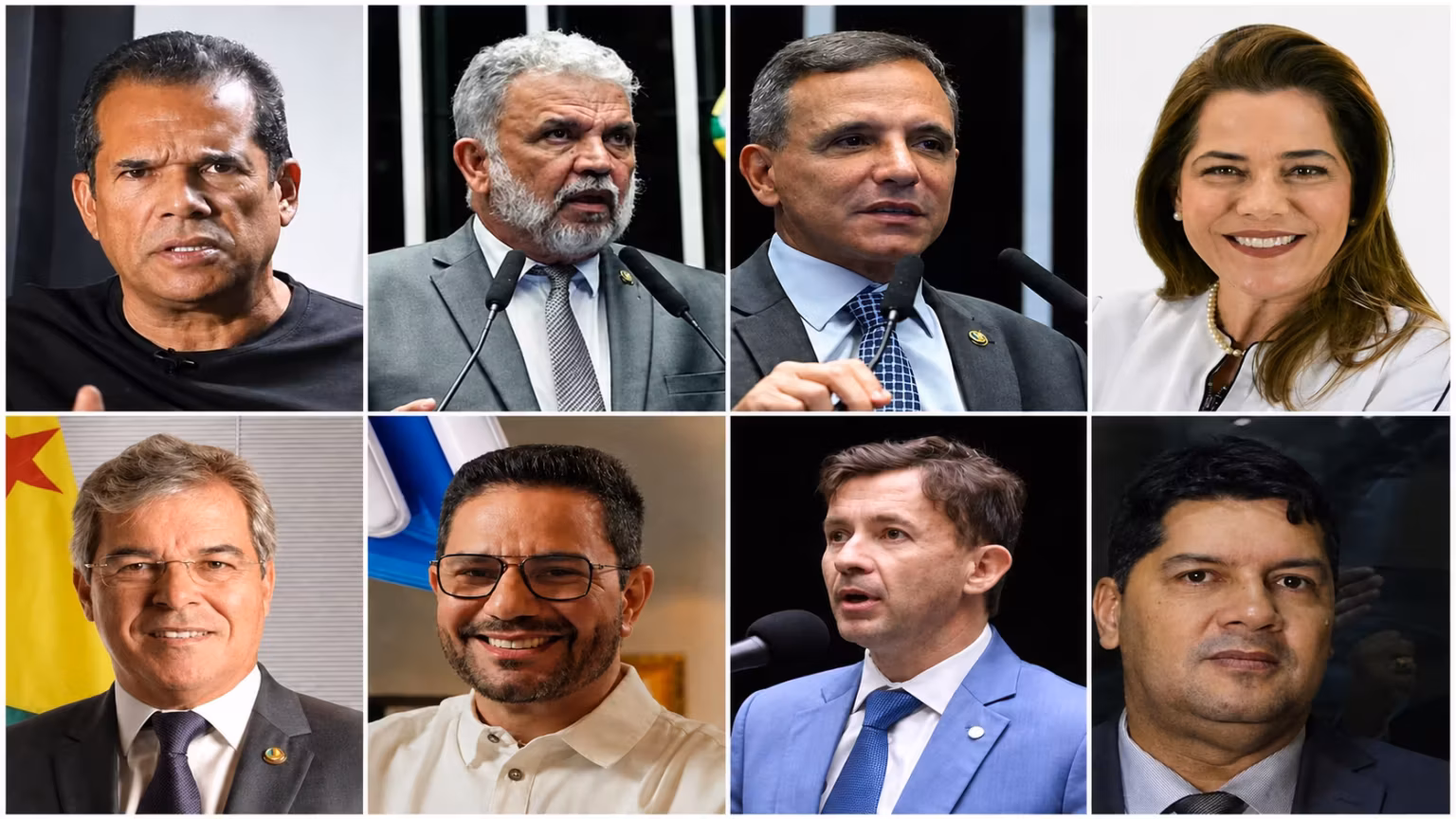 Veja quem são os oito candidatos ao Senado pelo Acre em 2026