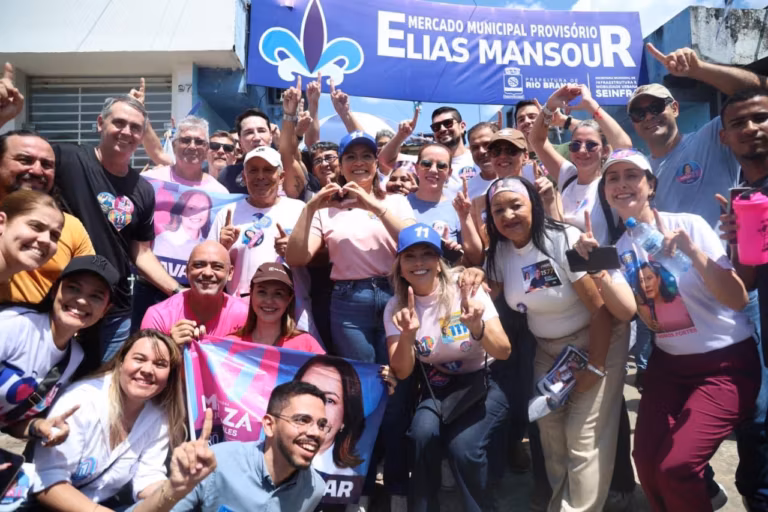 Em visita ao centro de Rio Branco, Mailza defende comércio mais forte