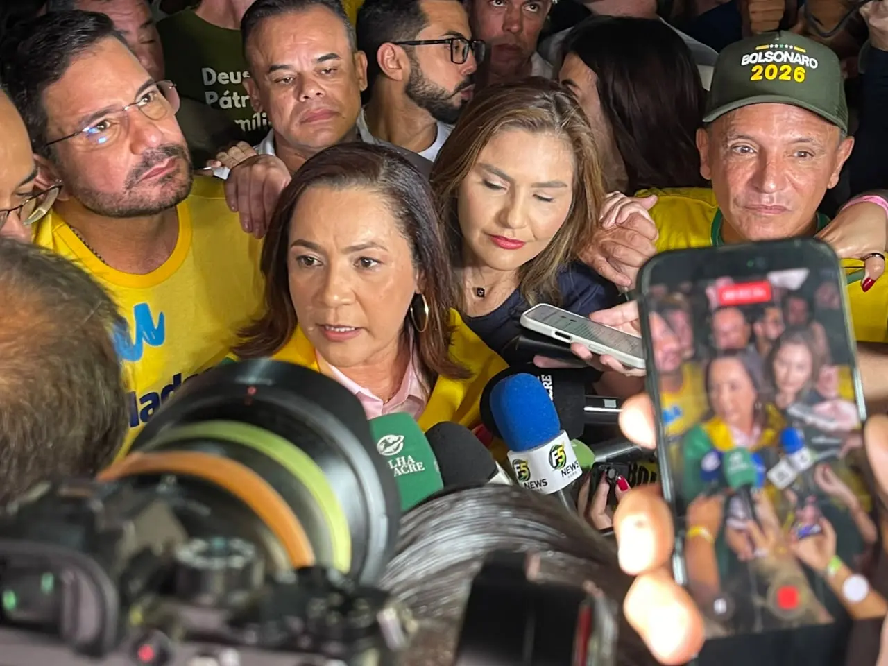 Mailza reúne multidão e crava: “É a maior convenção da história do Acre”