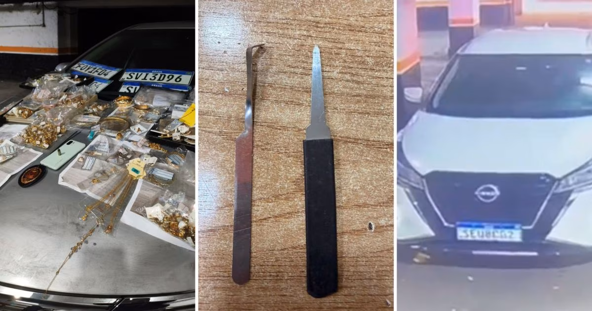 Quatro homens são presos após furto em joelheira no centro de São Paulo