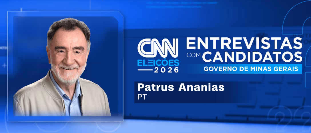 CNN entrevista Patrus Ananias, candidato ao governo de MG; assista